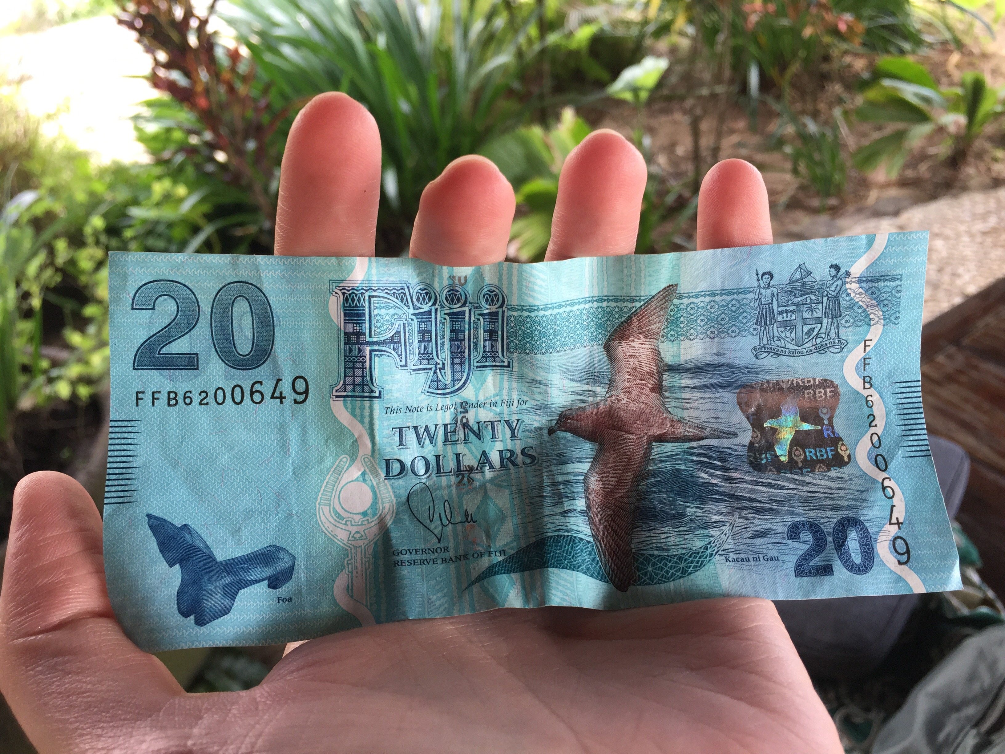 A $20FJD.