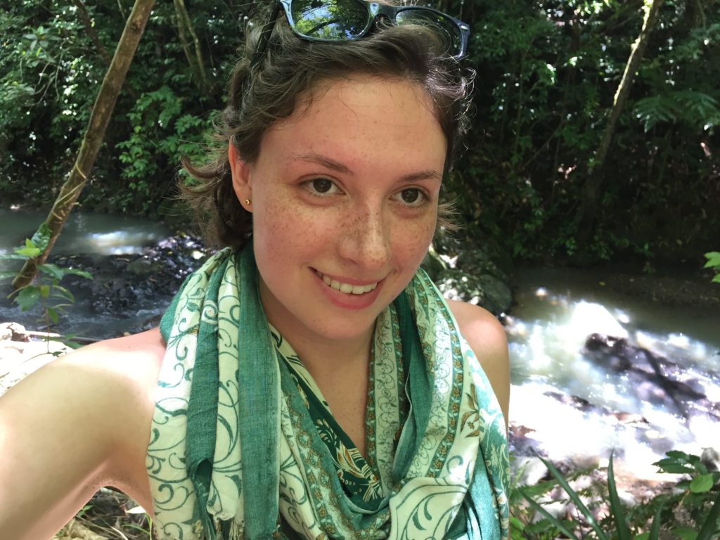 My glazed hot face while hiking in Fiji
