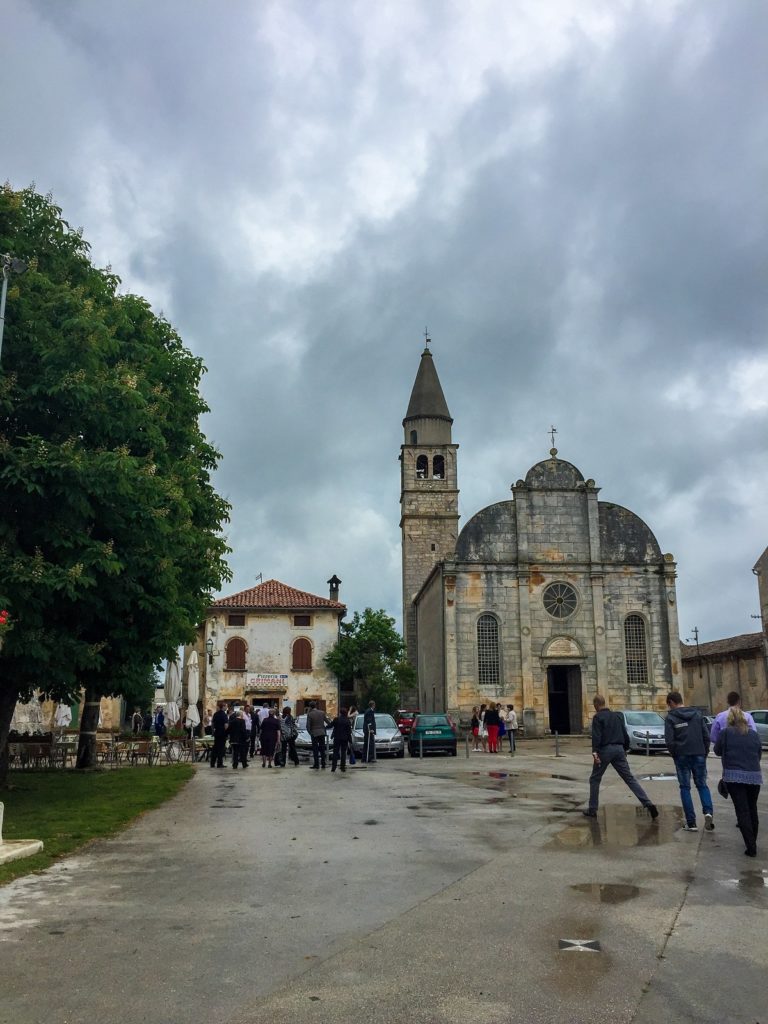 The village of Svetvinčenat in Istria, Croatia