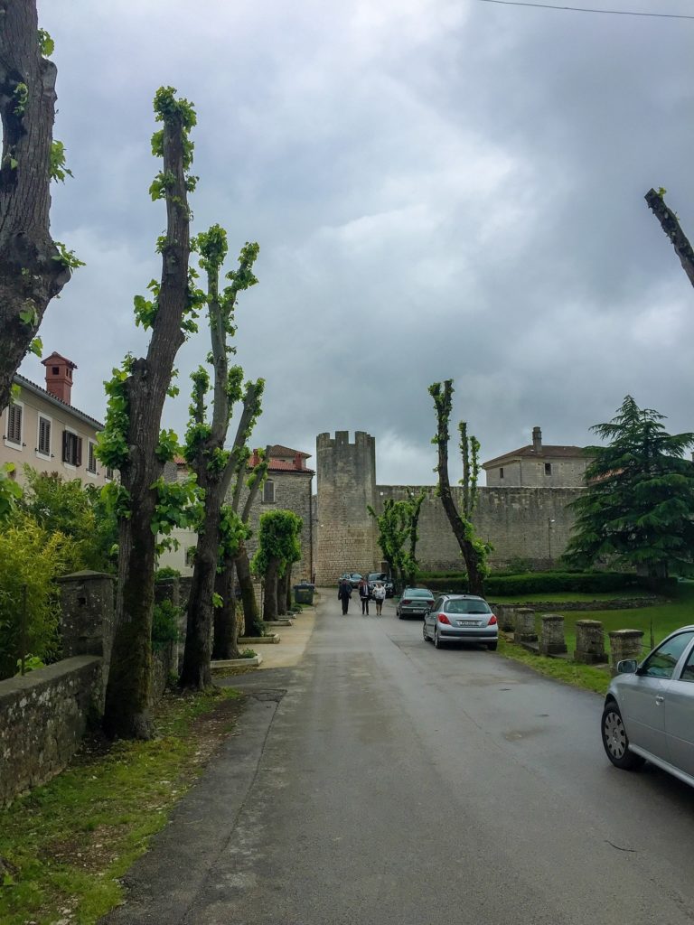 Svetvinčenat's castle in Istria, Croatia