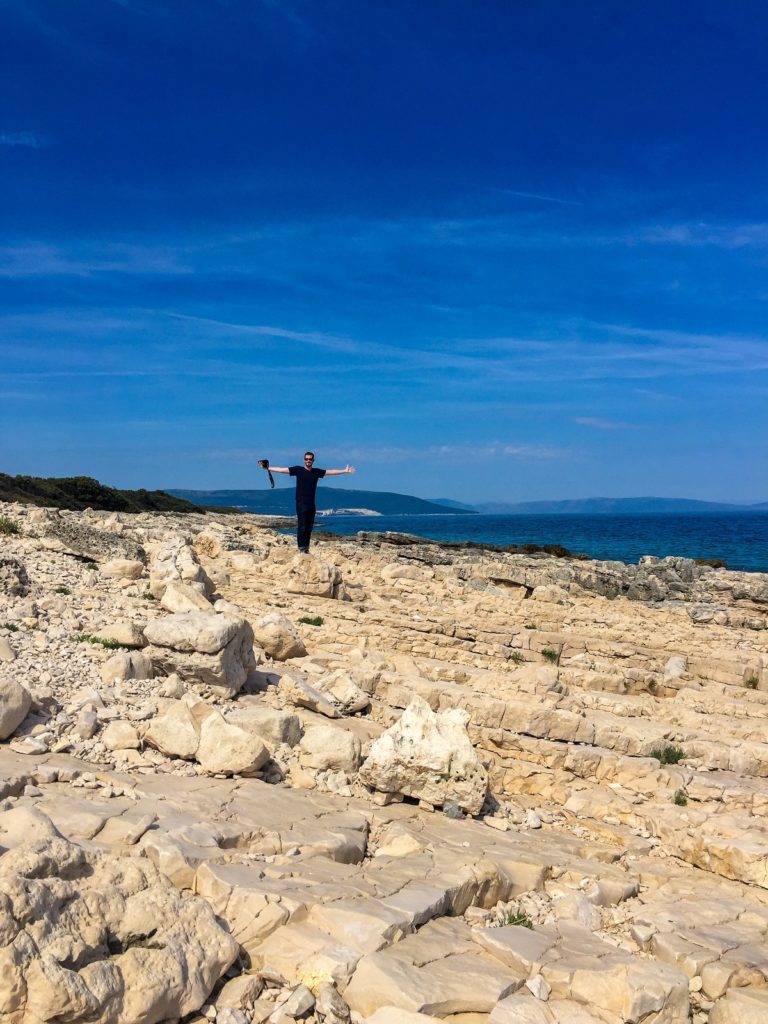 Our own beach in Istria, Croatia