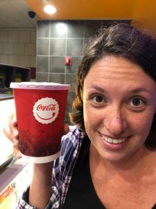 "Small sodas" in the States are larges everywhere else!