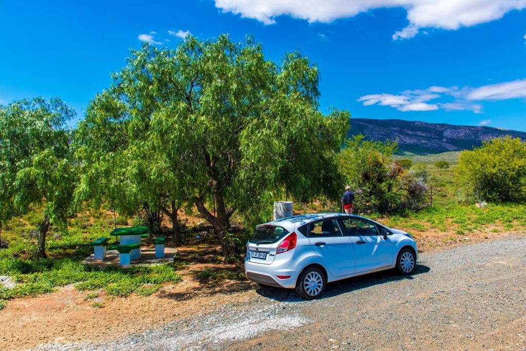 Two wheel drive car in South Africa